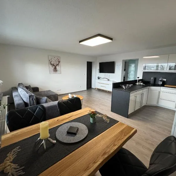 Wunderschöne Ferienwohnung 1 im Herzen des Spessarts, Hotel in Schollbrunn