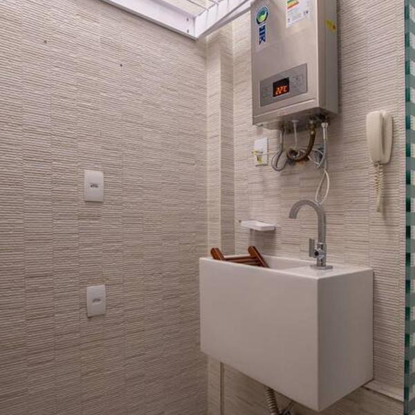 CurtaCopacabana: Studio novo, completo, 3qds praia - Foto 3