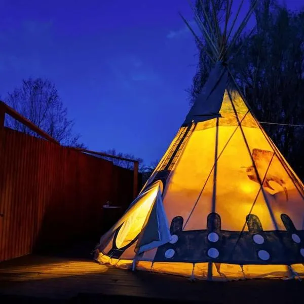 Moab RV Resort Glamping Tipi OK56, hotel v destinaci Moab