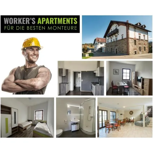 Workers Castle Apartments für die besten Monteure, hotell sihtkohas Sankt Michael in Obersteiermark