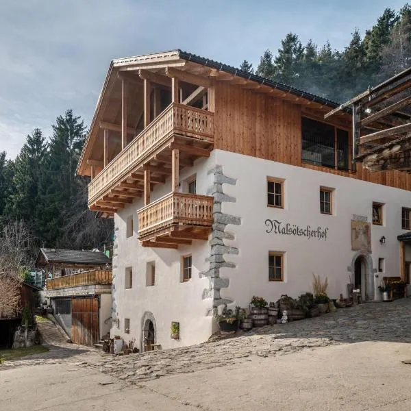 Malsötscherhof Apt C, hotel v destinaci Villandro
