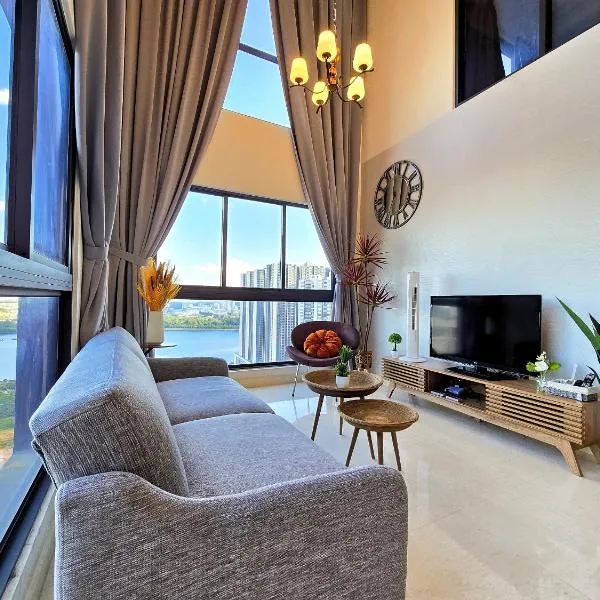 Loft Suite Seaview near JB CIQ 7pax, hotel in Johor Bahru