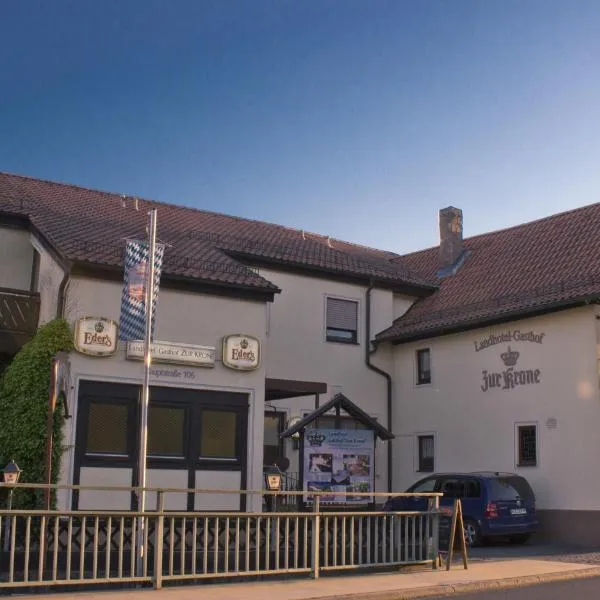 Gasthof Zur Krone, hotel v destinaci Leidersbach