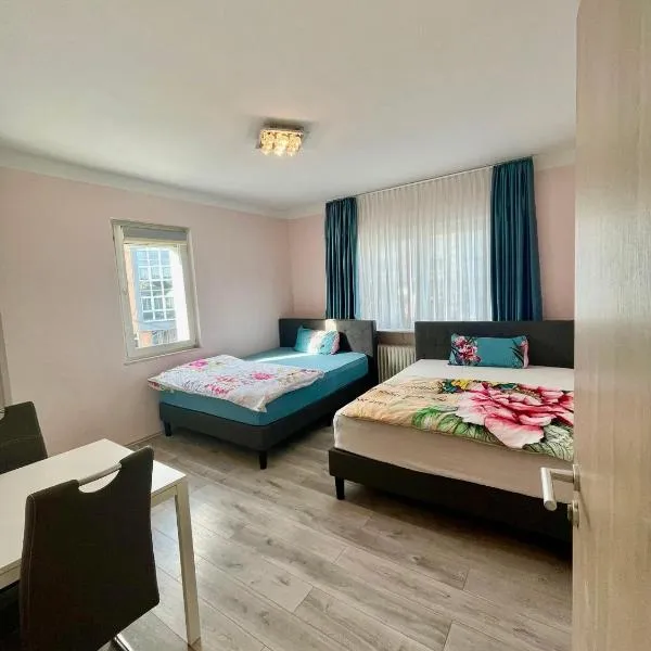 Leo Apartment Zentrum Rüsselsheim, hotel v destinaci Falkenberg
