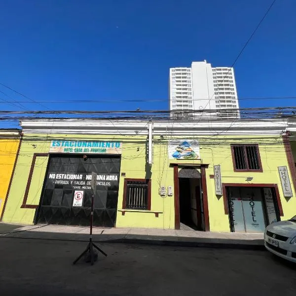 Hotel Casa del profesor Iquique, hotell i Iquique