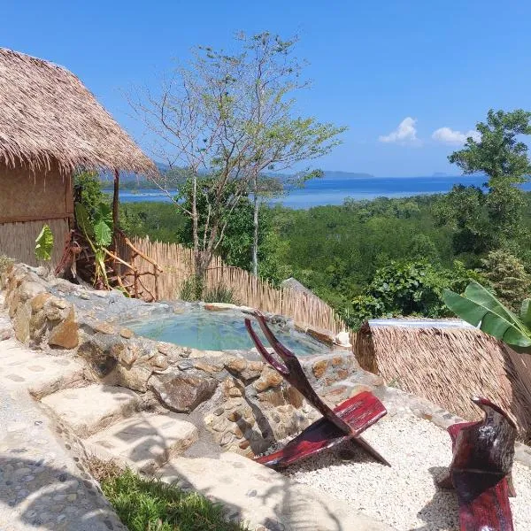 Jungle Bar Honeymoon suite & private pool, hotel en Port Barton