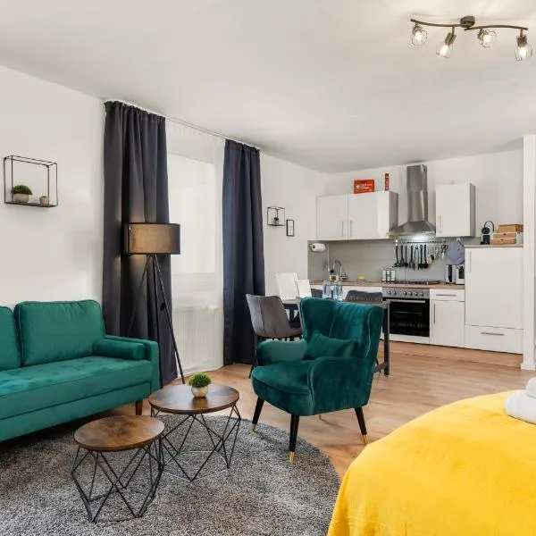 Guermache Apartments- City Design Apartments, Zentrum, Outlet, Balkon, Küche, hotel di Wolfsburg