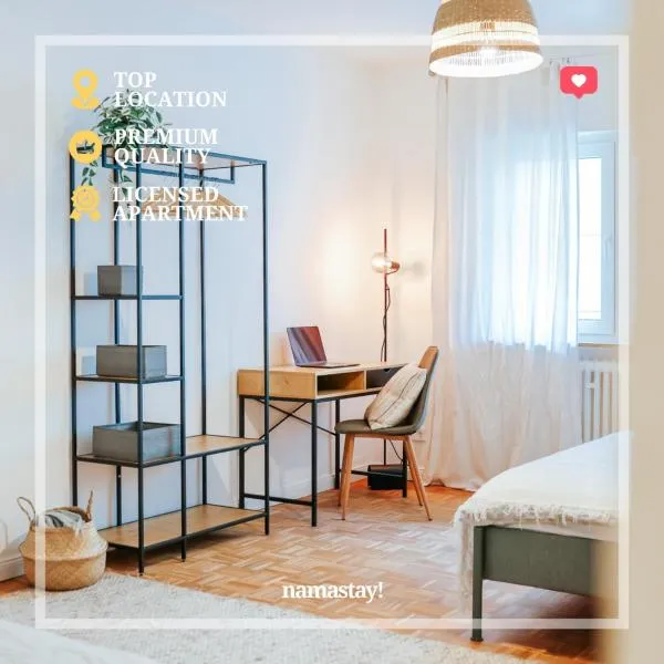 namastay! Stilvoll Wohnen im Herzen von Mannheim, hotel en Mannheim