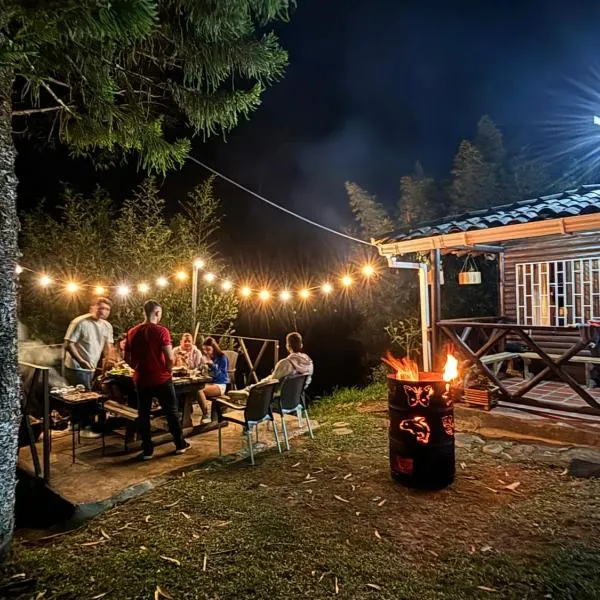 Cabaña rústica la Pradera, hotel v destinaci Guatapé