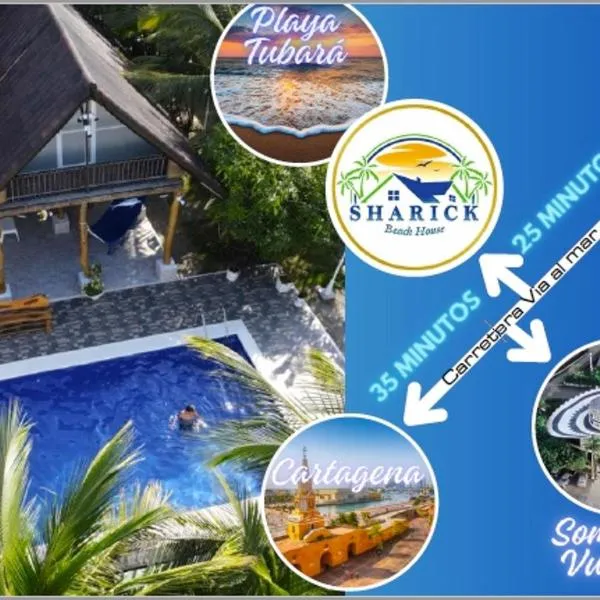 Sharick Beach House, hotel v destinaci Tubará