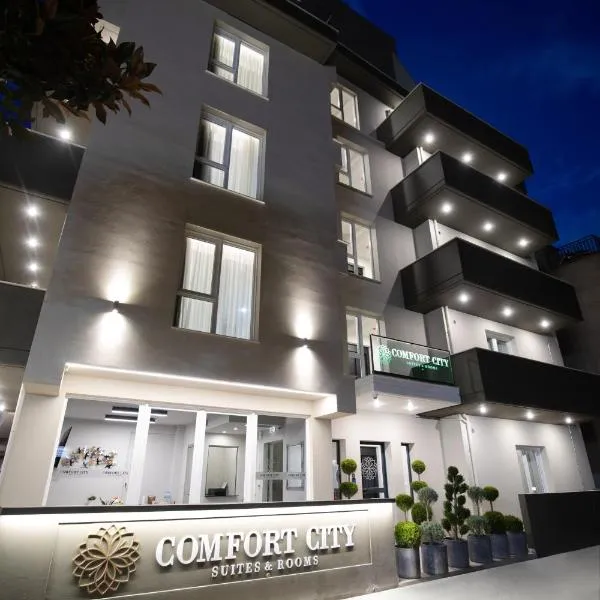 Comfort City Suites & Rooms, hotel v destinaci Larisa