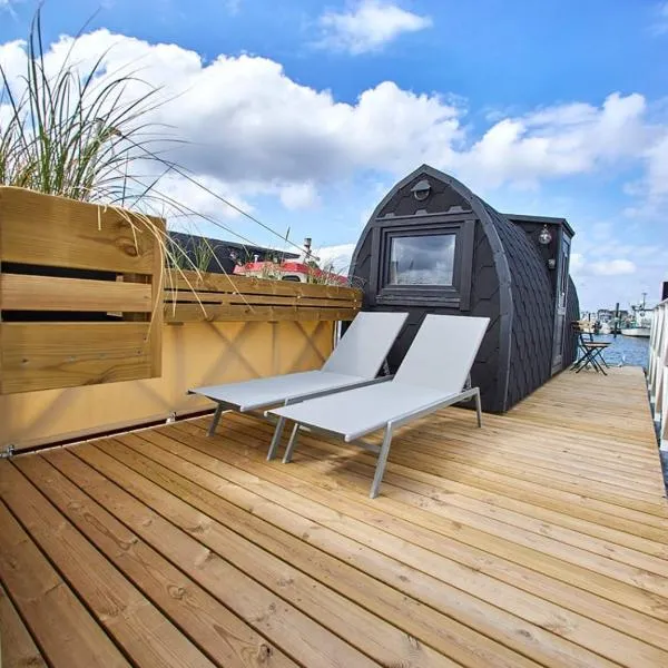 Boathouses - Overnat på vandet ved Limfjorden, hotel i Struer