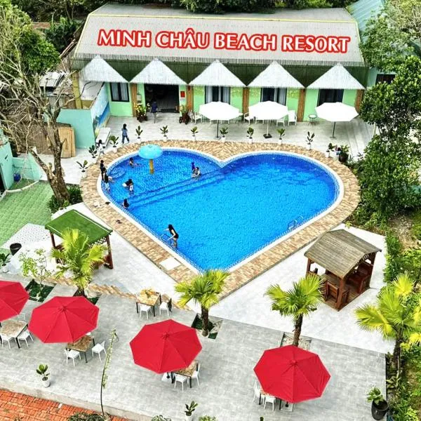 Minh Chau Beach Resort, hotell i Quang Ninh