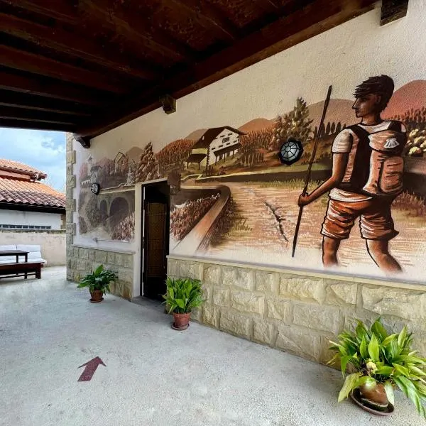 Albergue San Nicolás, Larrasoaña, hotel v destinaci Larrasoaña