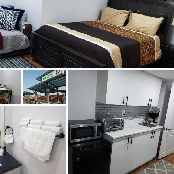 Luxurious 1BR - 1BA Apt Modern Bright with free parking-pc, hotel in Brampton