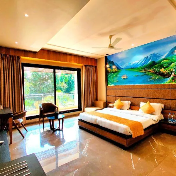 Hotel Anil Farmhouse Gir Jungle Resort: Sasan Gir şehrinde bir otel