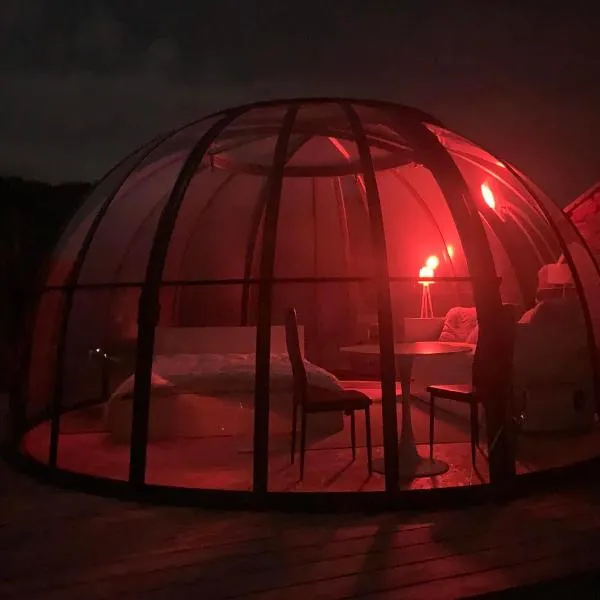 La bulle de Mont, hotel v destinaci Yvoir