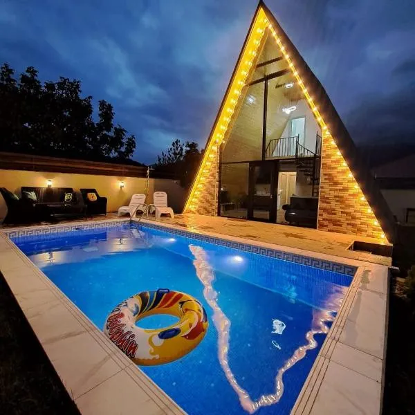 Qafqaz Gabala Twin A Frame Villas, hotel in Gabala
