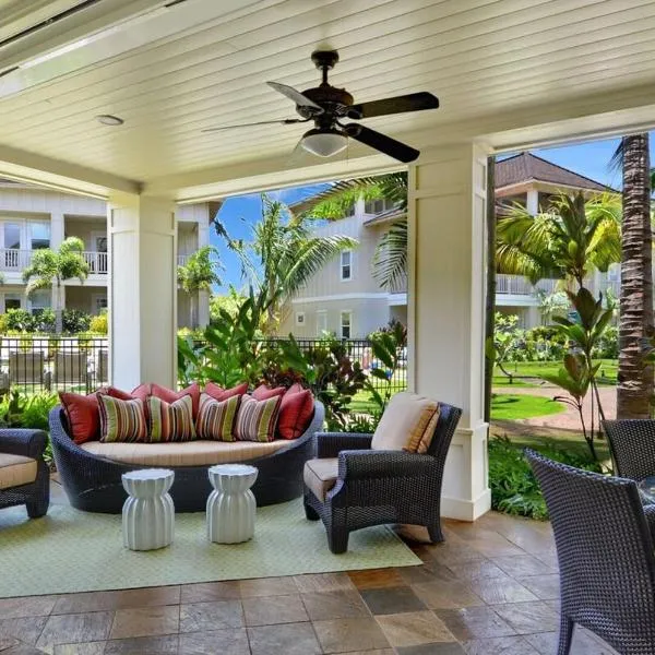 Ground Floor Poolside Villa Short Walk From Top Beach in Kauai With Great Pool, hotel v destinaci Koloa