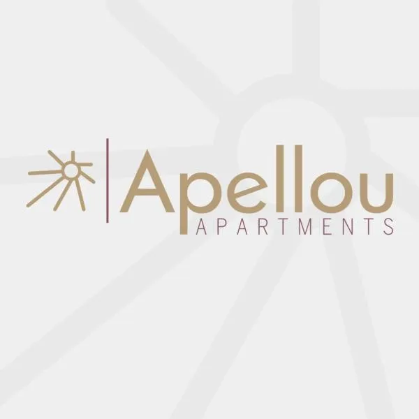 Apellou Apartments, hotell i Vathý