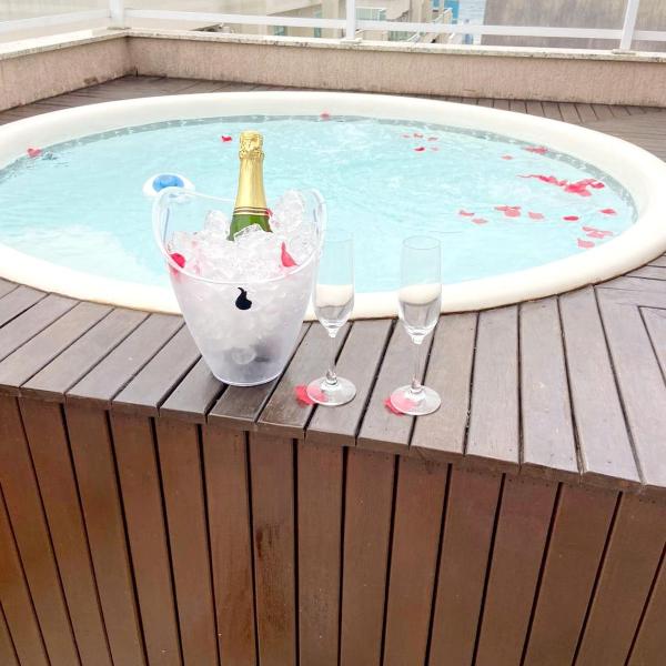 Suíte, piscina compartilhada, não é o apartamento inteiro somente suíte - Foto 4