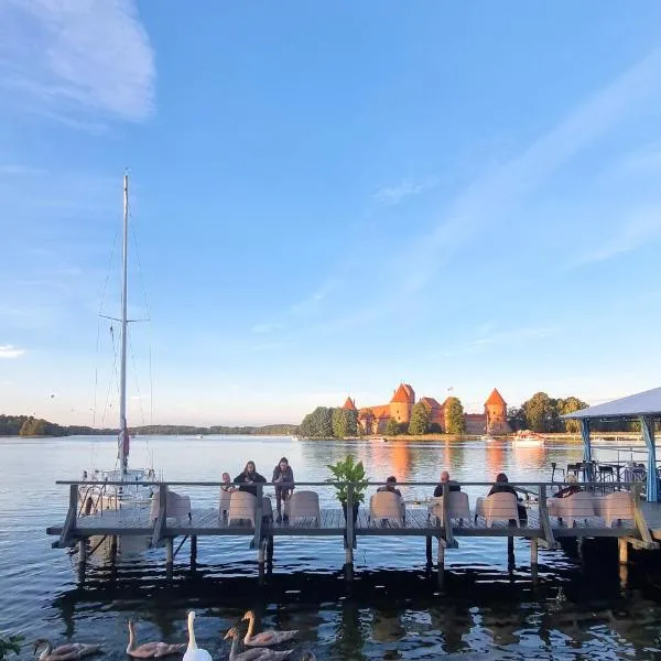 Stilingi apartamentai su virtuve Trakų miesto centre, hotel in Trakai
