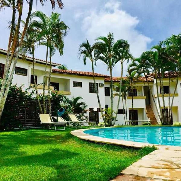 Flat confortável 3 pessoas c/ Piscina próx axé moi