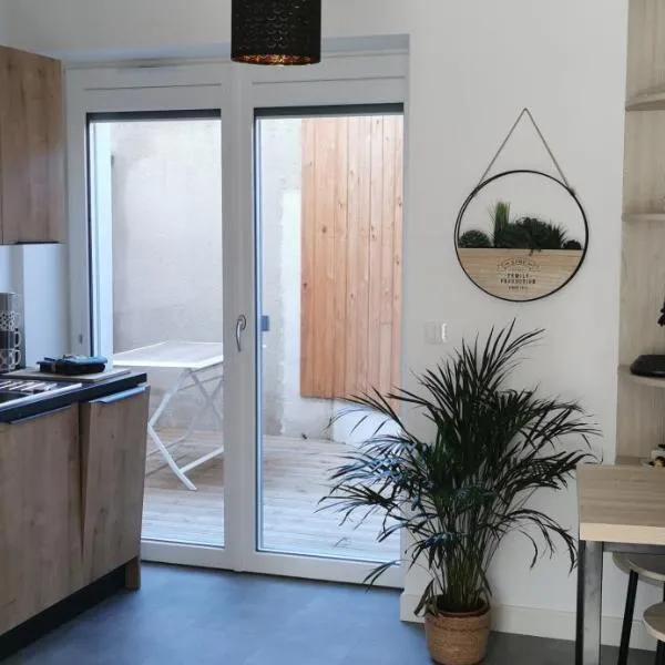 Maison DEOLS centre N 43 pour 1 a 2 personnes, hotel em Déols