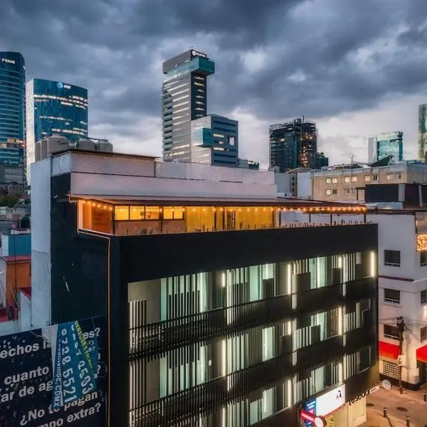 L301 1Bdrm 1bath fits 6 AC Rooftop views, hotel v destinaci Mexico City