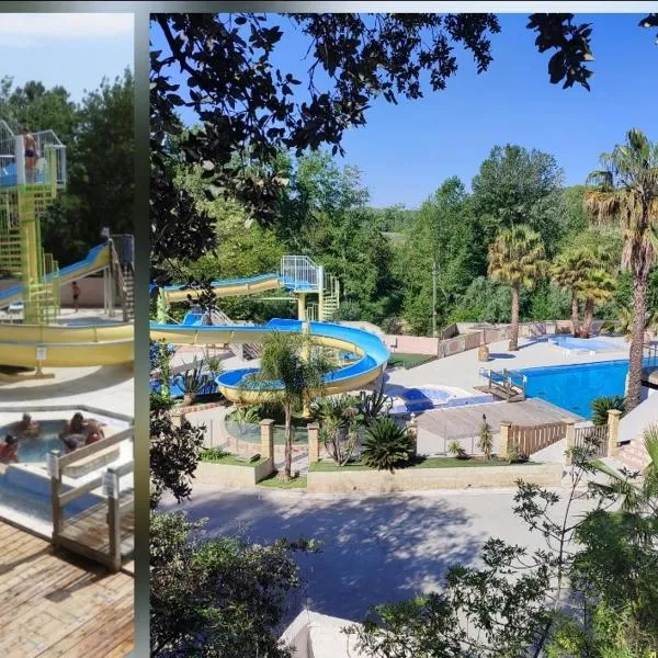 Mobil home dans camping aquatique Hyères, hotel v destinaci Hyères