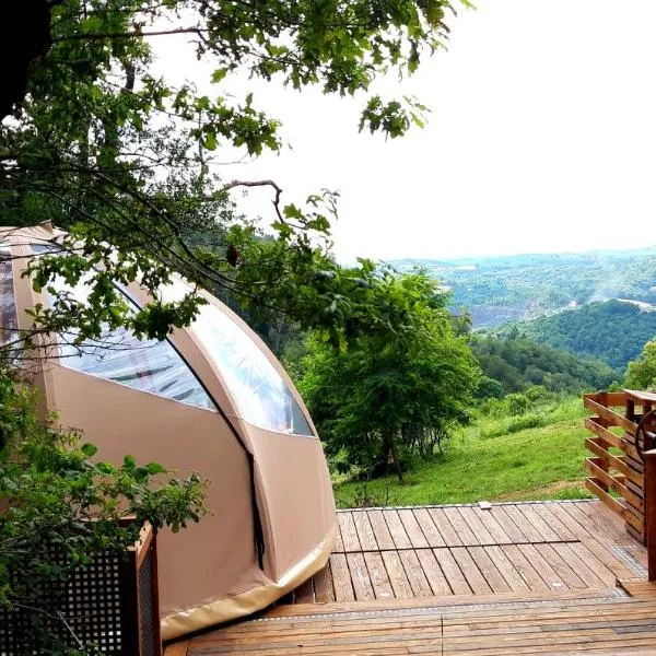 Le Mobil'Dôme à Marie, hotel v destinácii Cambounès