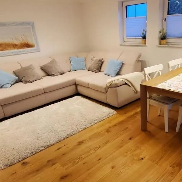Schöne Wohnung nahe Nürnberg, 60 qm, 3 Pers. WLAN, hotel v destinaci Stein bei Nürnberg