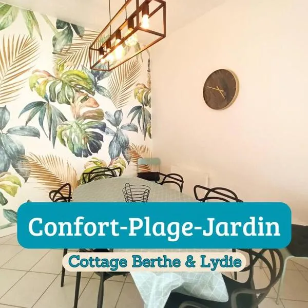 Berthe Lydie Cottage Charme, Confort et Mer, hotel v destinaci Fort-Mahon-Plage