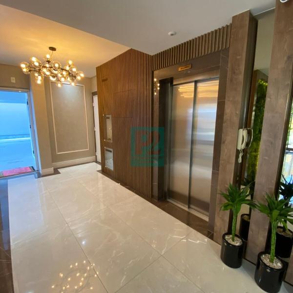 Apartamento novo,uma quadra praia de Bombas com piscina aquecida - Foto 3