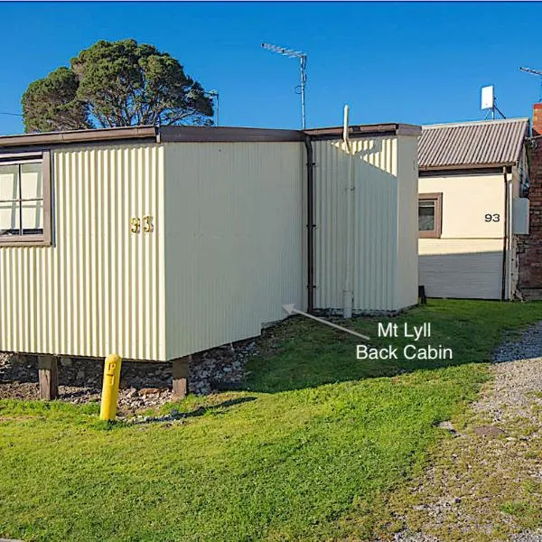 Mt Lyll (Back Cabin)@Lettes Bay, hotel v destinaci Strahan