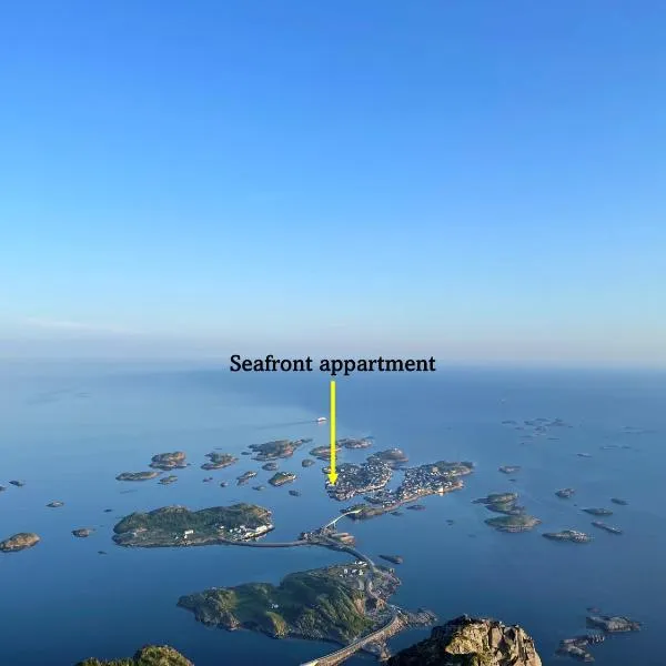 Seafront appartment Henningsvær、ヘニングスヴァールのホテル