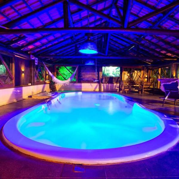 Piscina coberta 32g casa 3 quartos e hidro