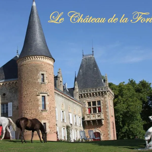 Château de la Forie – hotel w mieście Saint-Étienne-sur-Usson
