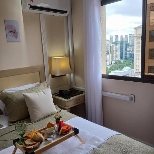 2905 Flat Completo em Hotel 4 estrelas no Jardins! Com piscina, Jacuzzi, Sauna e academia! - Foto 2