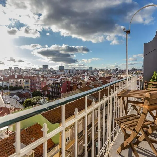 Be Local - Charming flat with 2 bedrooms on Lisbon's 7th hill