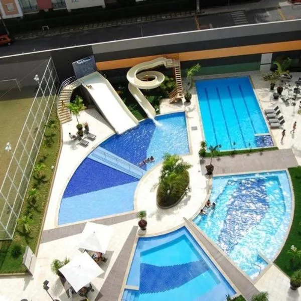 Flat 501 - Condominio Veredas do Rio Quente - Diferenciado com ar na sala e no quarto, hotel in Rio Quente