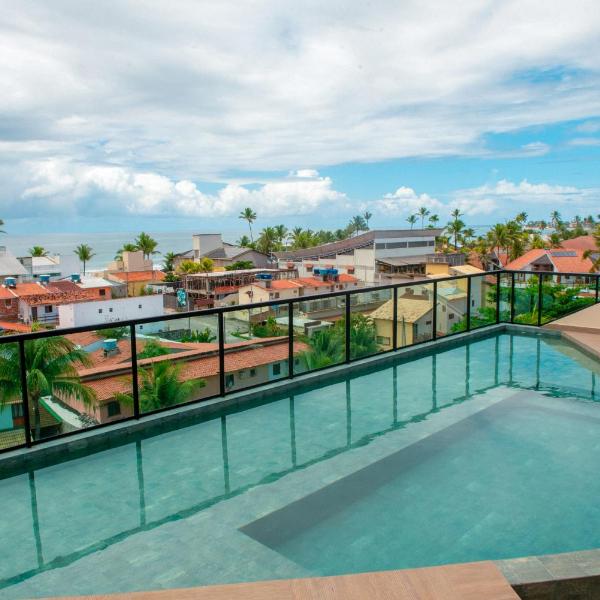 Apto com vista para o mar, Rooftop com piscina & sauna em Porto de Galinhas - Foto 4