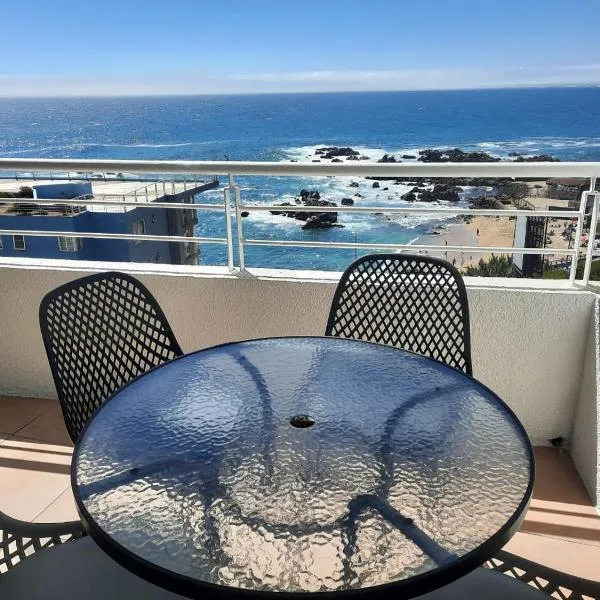 Depto equipado frente al mar. Hemosa vista, hotel u gradu 'Concón'