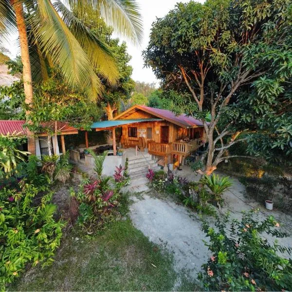 Port Barton - Paradiso Azul Campsite Beachfront with Internet, hotel en San Vicente