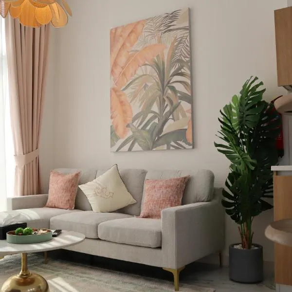 Prestige Smart 1BR Living Space in Oasis - Modern Comfort Near Masdar Park, hotel in Abu Dhabi