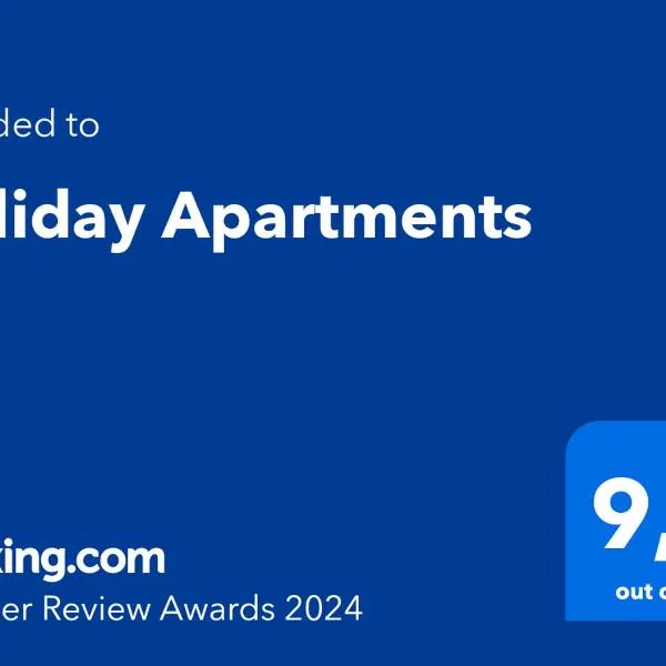 Holiday Apartments, hotel v Karlových Varoch
