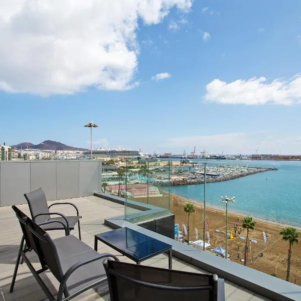 Wonderful penthouse city and beach, hotel in Guanarteme