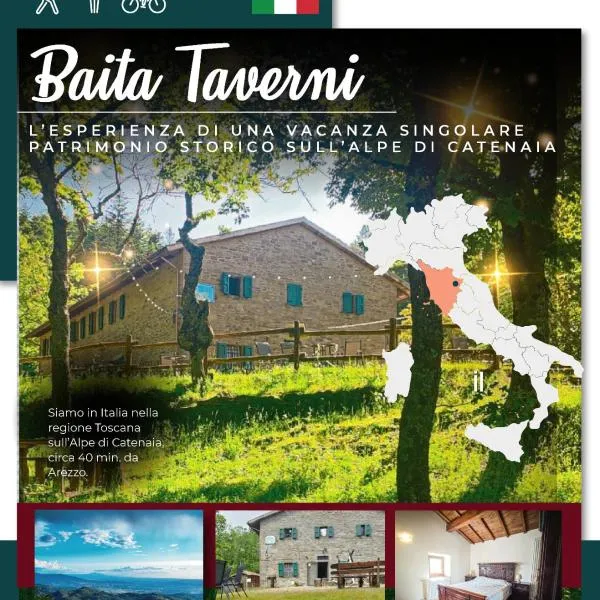 Baita Taverni, готель у місті Subbiano