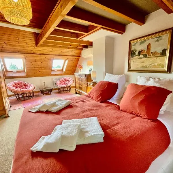 Chambre d'hôtes de charme Jolie futaie en forêt de Tronçais, hotel v destinaci Meaulne