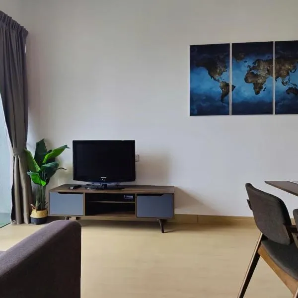 The Grand SS15 Sunway 4Pax 2BRs City View - Free WiFi, Infinity Pool & Gym, hotel in Subang Jaya
